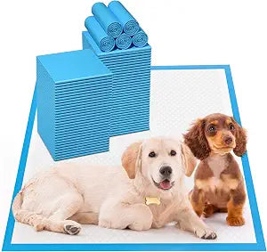 Upgrade Leak-Proof Pet Training and Puppy Pads, Jumbo Pee Pads for Dogs with Thicken Polymer Heavy Absorbency, Quick Dry Disposable Pee Pads for Cats Dogs