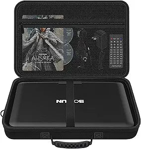 Travel Carrying Case for BOIFUN 17.5 / DBPOWER 17.9 / YOTON 17.5 / pofoto 15.7-17.5 / ieGeek 15.9-17.5 Portable DVD Player (Case Only!)