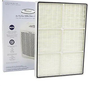 Whirlpool 1183051K True HEPA Filter (Small) - Design to Fit Whispure Air Purifier Model AP150 AP250, AP25030K, APR25130L, APR25530L, 10x11 inch