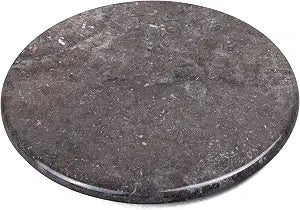 Creative Home 12 Inch Natural Charcoal Marble Cheese and Charcuterie Board