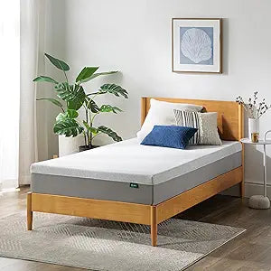 Zinus 8 Inch Ultima Memory Foam Mattress [New Version], Twin, Fiberglass Free, Medium Firm Feel, Breathable Airflow Memory Foam, Certified Safe Foams & Fabric, Mattress in A Box