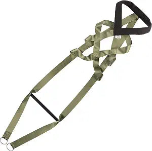 PET ARTIST Dog Sled Harness for Large Work Dogs, Dog Pulling Sledding Harnesses for Behaviors Training,Weight Pulling,Canicross,Ski-Joring, Green