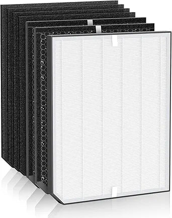 Generic 2000 Replacement Filters Compatible with Air Doctor 2000 Series Air Purifier, fits Model 2000, 2000i, 1 Premium Filter + 2 Activated Carbon Filter and 4 Pre-Filters∩╝7 Pack∩╝