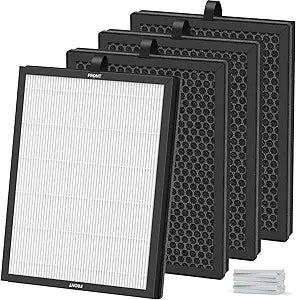 4-Pack M200L Replacement Filter Compatible with MOO-KA M200L Purifier, for ASIN:B0F4X8YRPY