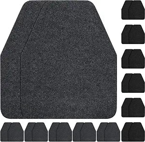 12 Pack Urinal Pads Urinal Floor Mats for Men Bathroom