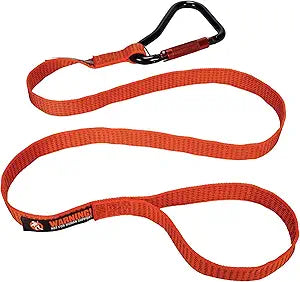 Ergodyne Squids 3148 Heavy Duty Tool Lanyard, Carabiner and Loop End, Tool Weight Capacity 80lbs, Orange