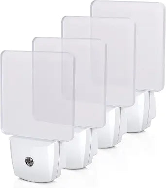 DEWENWILS Night Lights Plug into Wall, Plug in LED Night Lights 4 Pack