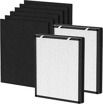 2 Pack Replacement Filter for uahpet Pet Air Purifier Slim & Mate