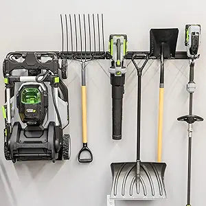 StoreYourBoard Garage Tool Organizer Wall Mount  Heavy Duty Garage Wall Organizer for Garage Organization and Storage, Broom Holder Wall Mount for Gardening Tools & Yard Tools  64" Holds 600 lbs