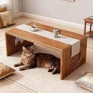 Japanese Floor Table Low Coffee Table for Sitting on the Floor - Foldable Coffee Table Floor Desk with Bamboo Wood Top No Assembly, Compact Small Living Room Table, Ideal for Meditation Space
