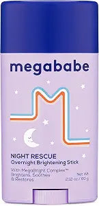 Megababe Night Rescue, Brighten & Soothe Chafe Irritation, 2.12 oz