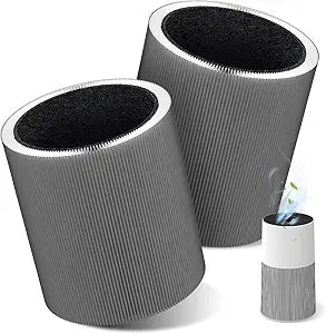 2-Packs C610 Replacement Filter Z, Compatible with Winix C610 Purifier 1712-0121-00, 3-in-1 Filtration