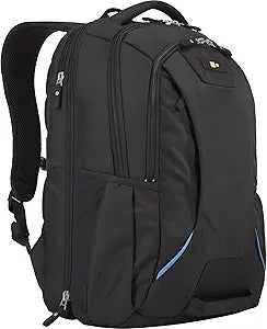 Case Logic 15.6' Checkpoint-Friendly Laptop Backpack, Black