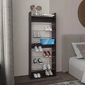 Tuhome Ronald 10-Tier Shoe Rack with Slim Vertical Design, Freestanding Footwear Storage Organizer for Entryways, Closets, and Bedrooms, Maximizes Storage with Minimal Floor Space