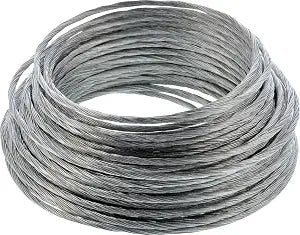 Hillman Picture Hanging Wire, #3 x 25ft, 1 Pack, Silver