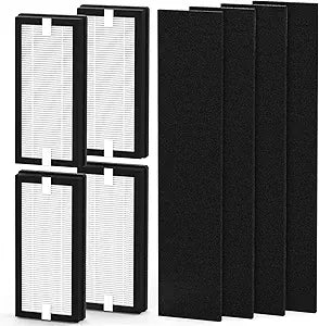 4-Pack HFD-120-Q Replacement Filter Compatible with Honey-Well HFD-120-Q QuietClean Purifier∩╝for ASIN∩╝B000ANEPYO∩╝