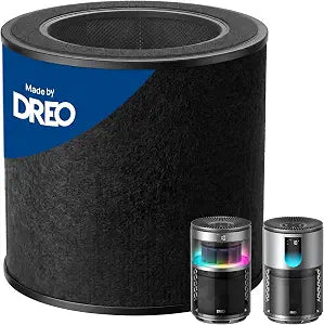 DREO Air Purifier 539AS Black/530S (DR-HAP009AS Black/DR-HAP010S) Replacement Filter, 3-in-1 Filter with Pre-Filter to Capture Pet Hair, Dust,Pollen,Odors&Smoke,1 Pack (Replacement Filter Only)