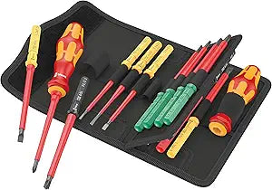 WERA - 05006611001 - Kraftform Kompakt VDE 17 Universal 1 Tool Finder, 17 Pieces
