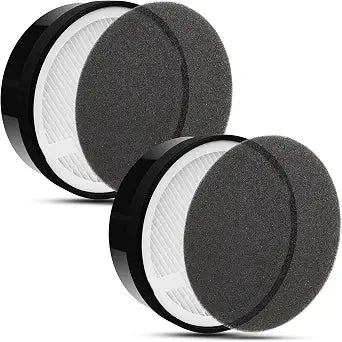 2 Pack LV-H132 Air Purifier Replacement Filter Compatible with LEVOIT LV-H132-RF Air Purifier H13 True HEPA Air Filter Replacement 3-In-1 Filtration System Compatible With LEVOIT LV-H132 Air Purifier
