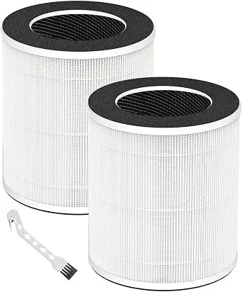 AP201 Replacement Filter Compatible with DAYETTE AP201 Air Purifier 3-in-1 Pre-Filter HEPA & Activated Carbon Filter for Bedroom Home Large Room, 2 Pack
