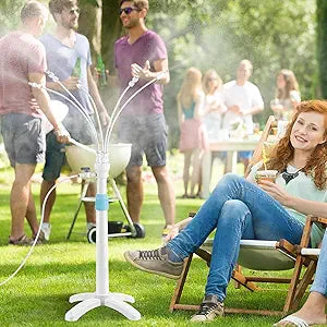 Tesmotor Misters for Outside Patio, Outdoor Misters for Patio Garden Lawn Pool Umbrella Trampoline