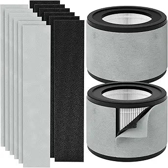 Z-2000 Filter Replacement, Compatible with TruSens Medium Purifier Z-2000, Z-2500, Z2000, 3-Stage Filtration with 2 Main Filters + 6 Carbon Filters + 6 Pre-Filters