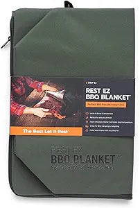 Rest EZ BBQ Blanket - Insulated Meat Resting Bag for Moisture Retention and Tender BBQ - Heavy-Duty with Wide Mouth Design for Briskets, Pork Shoulders, Steaks