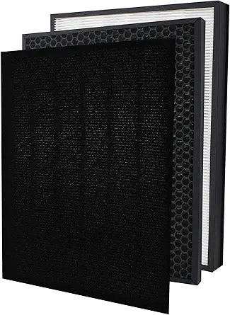 InvisiClean Claro True HEPA/Activated Carbon Replacement Filter - Genuine Filter for InvisiClean Claro Air Purifier IC-4524