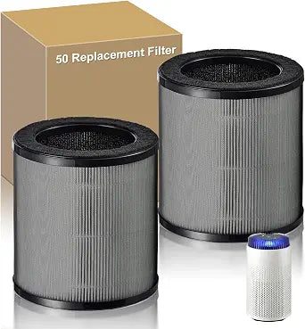 50 Filter Replacement Compatible with Coway Airmega 50 Air Purifier