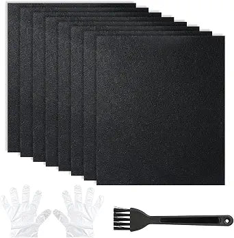 8 Pcs Activated Carbon Pre-Filters Compatible with Coway AP1512HH