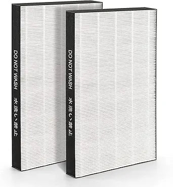2 Pack KC-850U Replacement Filter, Compatible with Sharp KC-850U Air Purifier, Replaces FZ-C100HFU