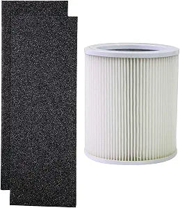 Filter-Monster  Replacement HEPA Filter Value Pack  2 Pre-Filters and 1 H13 Filter - Compatible with Hunter HP400 Air Purifier and H-HF400-VP