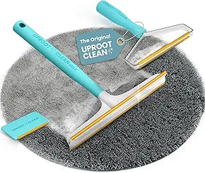 Uproot Clean Fur-Nado Survival Kit - Uproot Cleaner Pro Pet Hair Remover Tool + Mini & Max Variants - Pet Hair Removal Tool and Carpet Rake - Easy Cat & Dog Fur Scraper Bundle
