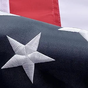 American Flag 3x5 Ft, Outdoor Premium US Flags, Heavy Duty Durable, 420D Polyester, Embroidered Stars, Brass Grommets