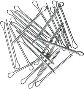 Hillman Cotter Pins, 5/32 x 2-1/2in, 100 Pack, Silver