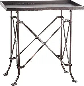 Creative Co-Op Bronze Metal Rectangle Table