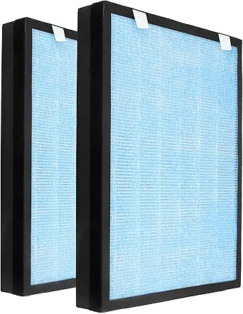 ATXKXE HSP002 Replacement Filter Compatible with Hathaspace Air Purifier Filter HSP002, 2 Pack