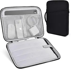 13 inch Surface Laptop Sleeve Case for Surface Laptop 7 13.8" & 13.5" Surface Laptop 6/5/4, Shockproof Protective Padded Carrying Travel Bag, Black