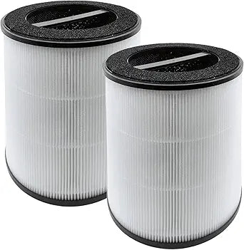 Nispira MJR01 Mod Jr. Replacement Filter for Oransi Mod Jr. Air Purifier True HEPA with Activated Carbon, 2 Packs