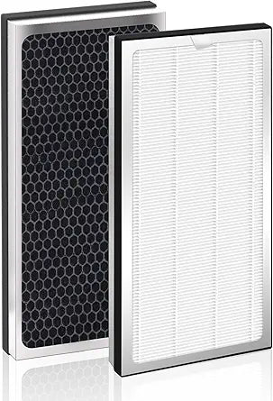 40 Replacement Filter Compatible with MA Air Purifier 40 series, 3-IN-1 True HEPA 13 Filtration 2PACK
