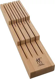 ZWILLING In-drawer Knife Organizer, 8-slot, Beechwood