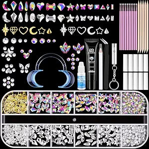 DAZZLEBRITE Tooth Gem Kit, Bedazzling Crystal Tooth Gems Kit for Teeth