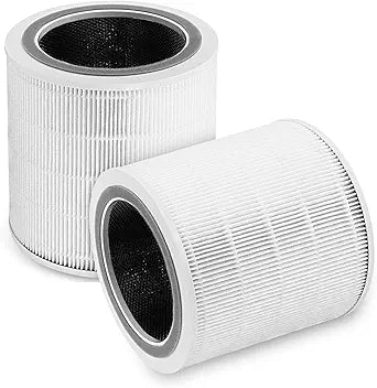 Core 400S Replacement Filter for LEVOIT Core 400S, Core 400S-P, Core 400S-RF Smart WiFi Air Purifier, LRF-C401S-WUS, 2 Pack, White, 3-in-1 Efficient Filter by APPLIANCEMATES