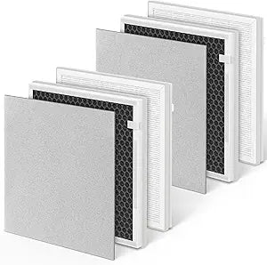 IC-5018 IC-5120 Replacement Filter Compatible With InvisiClean Aura IC-5018, Aura II IC-5018 ∩╝ Sensa IC-5120 Purifiers, 4 in 1 HEPA filter/Activated Carbon Replacement Filter, 2 Packs