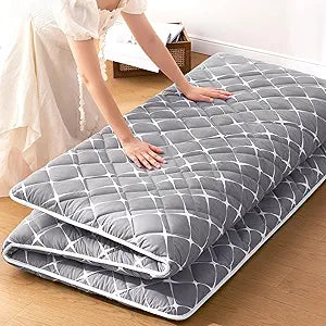 jzbearapt Premium Foam Japanese Floor Mattress Futon Mattress,100% High Density Comfortable Foam, Thicken Tatami Mat Sleeping Pad, Ideal for Comfort and Support, Queen (80" X 60")