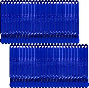 Sticker & Label Remover Tool - Plastic Peelers for Plastic, Glass & Wood  Adhesive, Decal, Price Tag, Glue & Paint Removal  Ergonomic Non-Slip Scraper for Crafts, DIY & Home Use (50)
