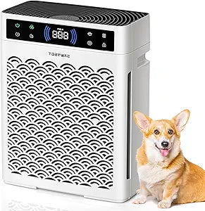 Air Purifiers for Home, Large Room up to 3000 Ft┬▓, HEPA Air Purifier for Home Pets with Filter, Air Quality Sensor, Timer, Air Cleaner for Bedroom, Dorm Room, Pet Hair, Office