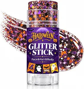 Halloween Glitter Stick for Face Hair and Body