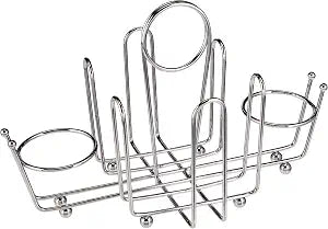 Winco Salt/Pepper and Sugar Packet Holder, Chrome Plated Medium