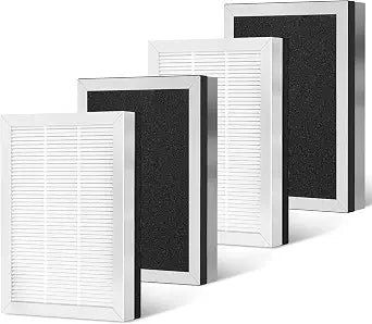 4 Pack MA 25 Replacement Filter for MA-25 Air Purifier S1/W1/B1, 3-in-1 High-Efficiency Filtration System, H13 True HEPA Filter and Activated Carbon Filter